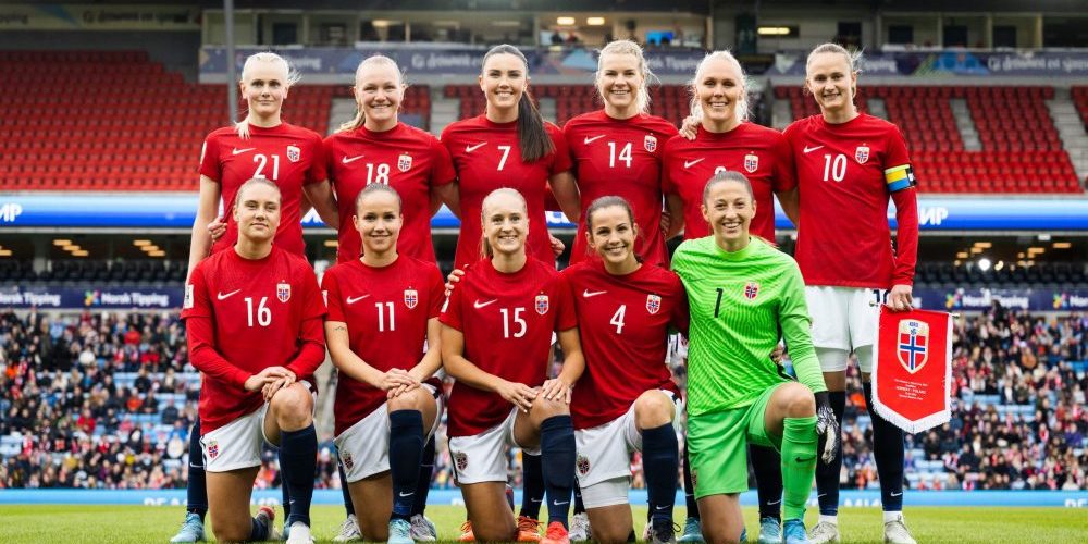 Norge landslaget til Fotball EM 2022