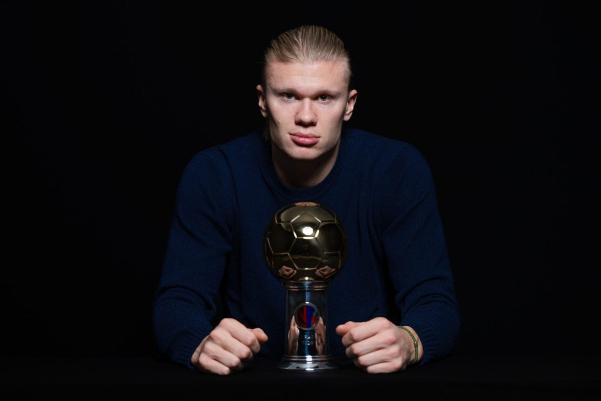 Erling Braut Haaland med Gullballen Photo: BILDBYRÅN